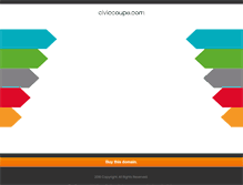 Tablet Screenshot of civiccoupe.com